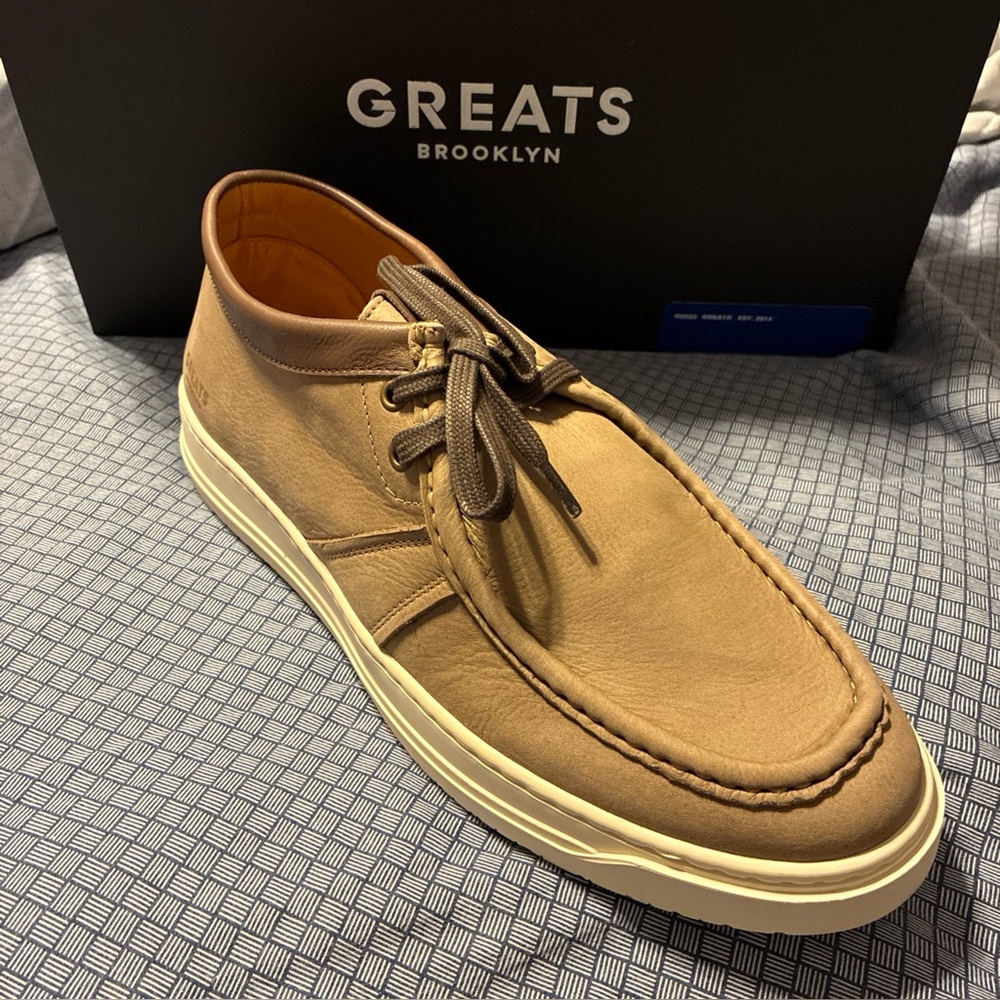 Greats Brooklyn mens Wallace Wallabee shoes size 11.5